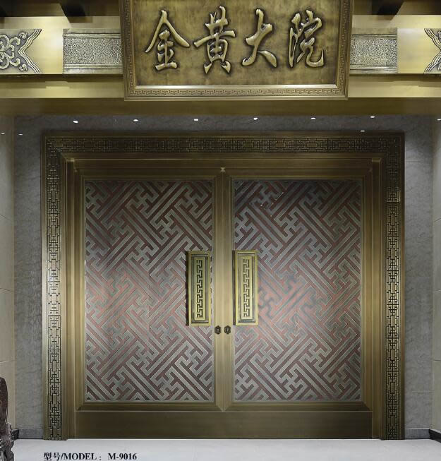 豪华别墅铜门