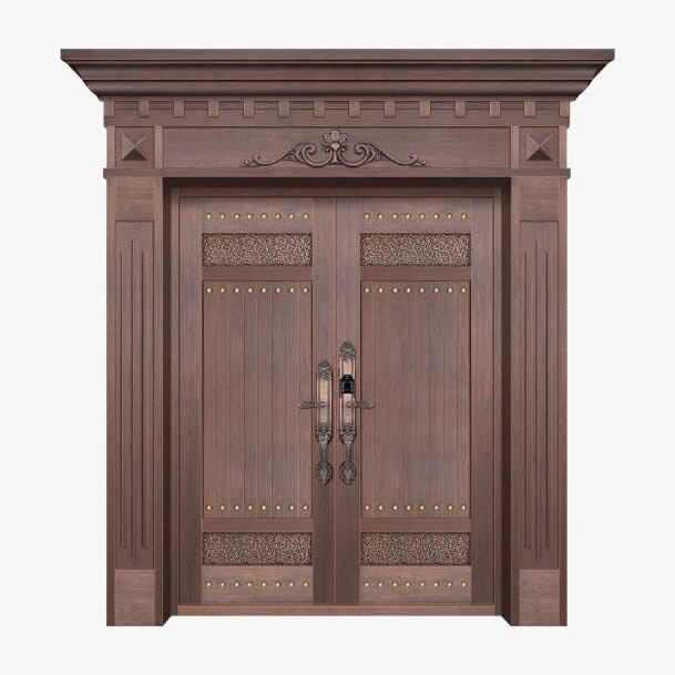纯铜双开门