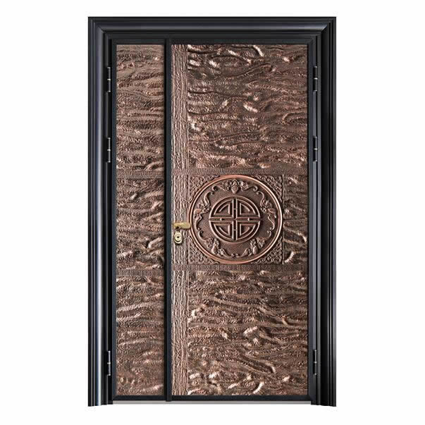 中式别墅入户门