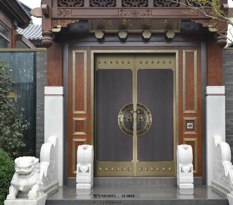 纯铜别墅门