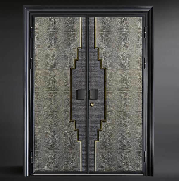 豪华别墅双开门