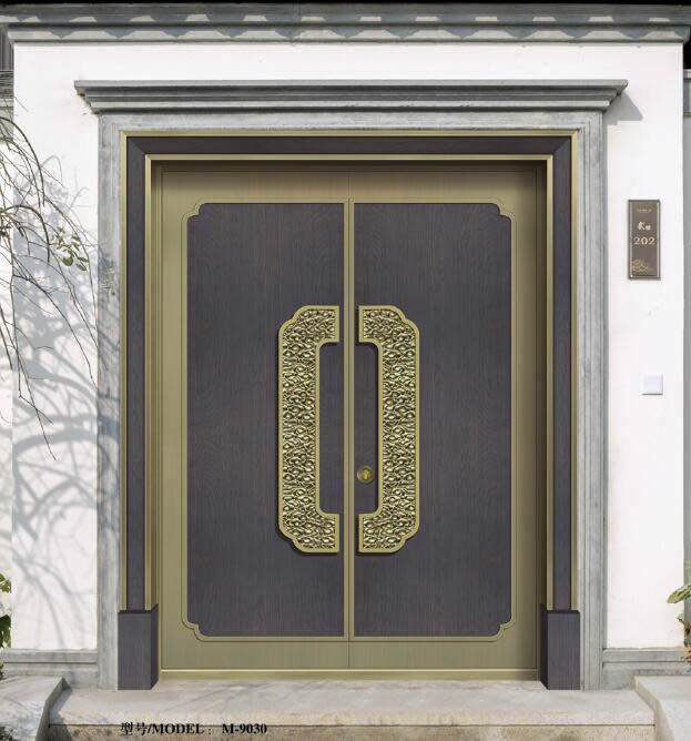 豪华纯铜大门