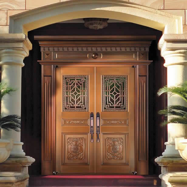 别墅纯铜大门