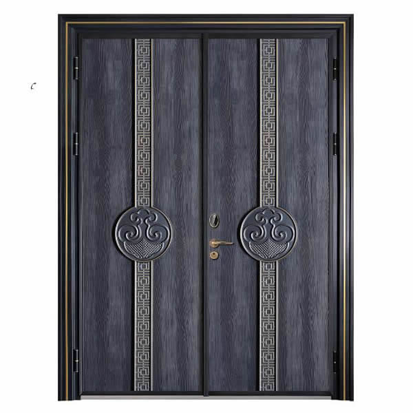 中式别墅入户门