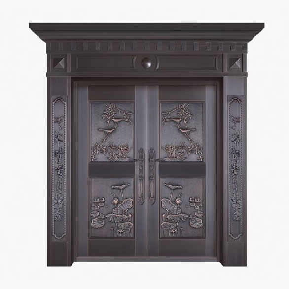 纯铜双开门