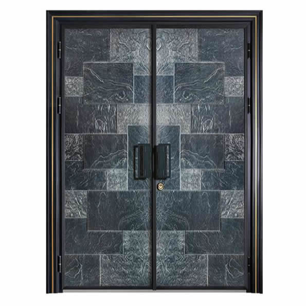 高端铸铝别墅门