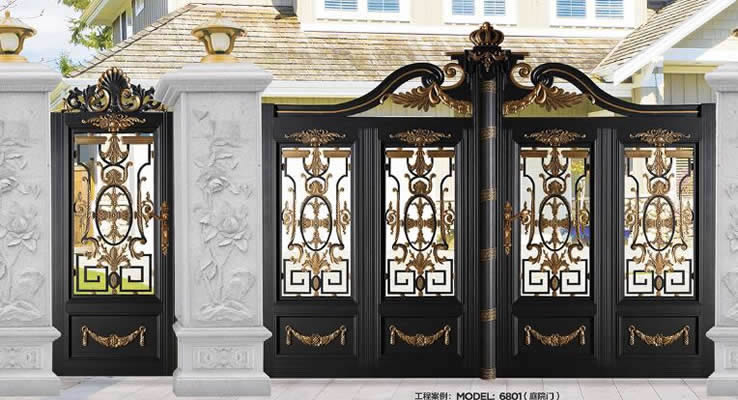 庭院铝艺大门