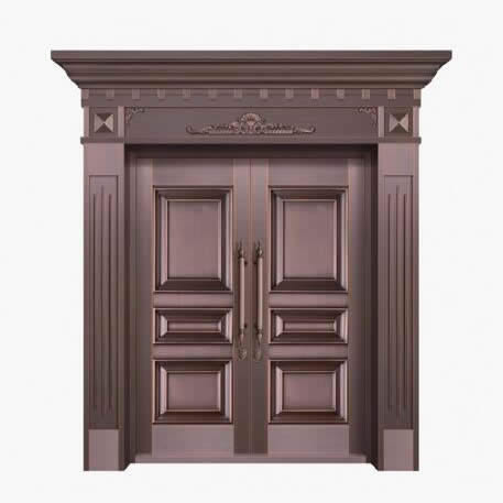 豪华纯铜双开门