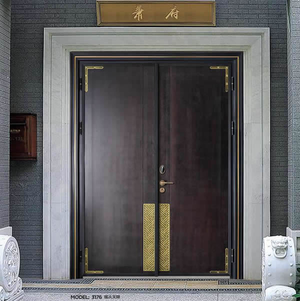 别墅铸铝大门