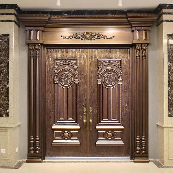 中式别墅入户门